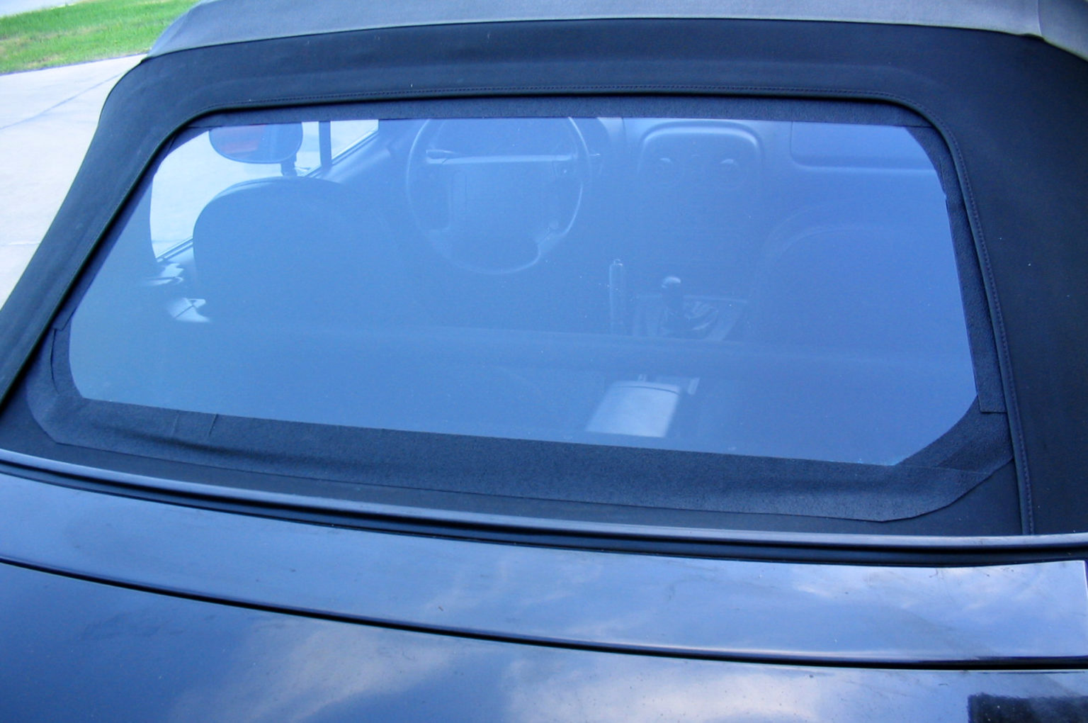 Miata Rear Window Repair on the Cheap